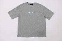 Load image into Gallery viewer, Cyan Stamp Tee - Grey
